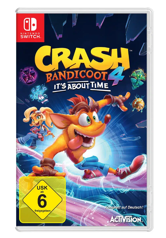 Nintendo Crash Bandicoot 4: It's About Time - (Nintendo Switch)