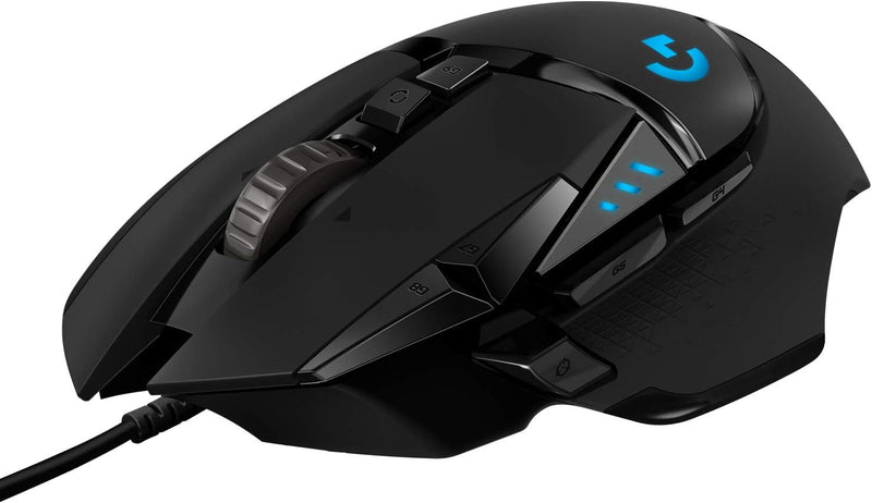 Logitech G502 HERO High-Performance Gaming Mouse with HERO 25K DPI