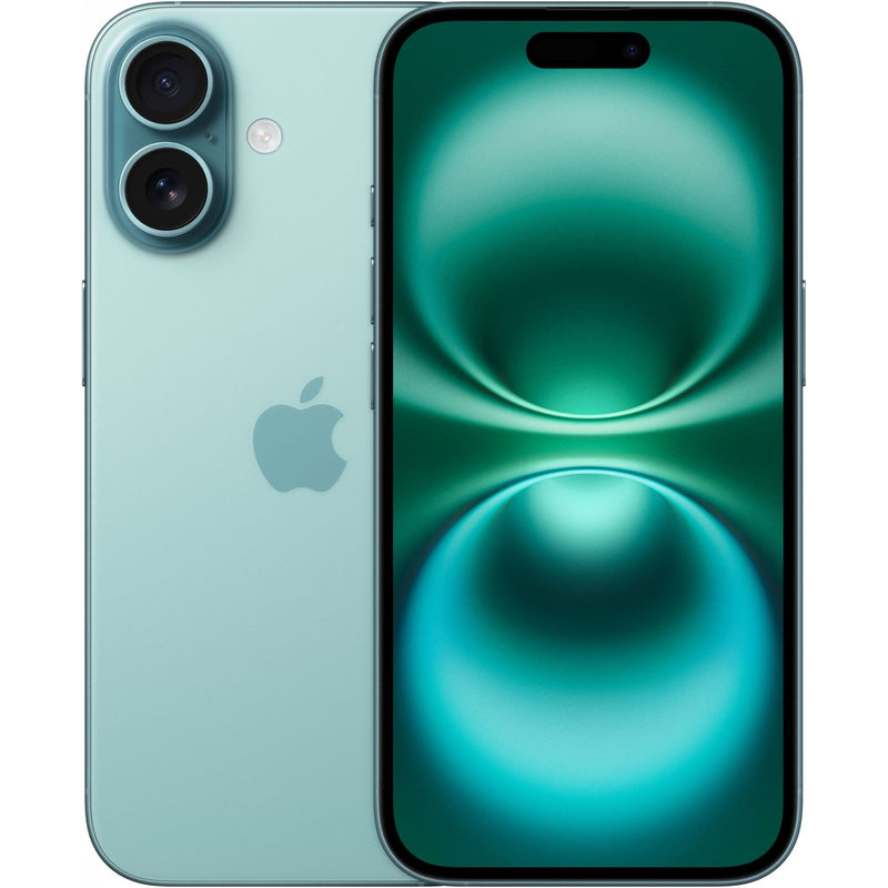 Apple iPhone 16 5G 128 GB Blaugrün Dual SIM