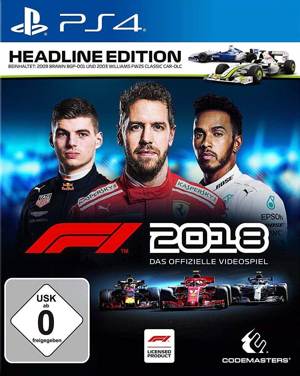F1 2018 Headline Edition - (Playstation 4)
