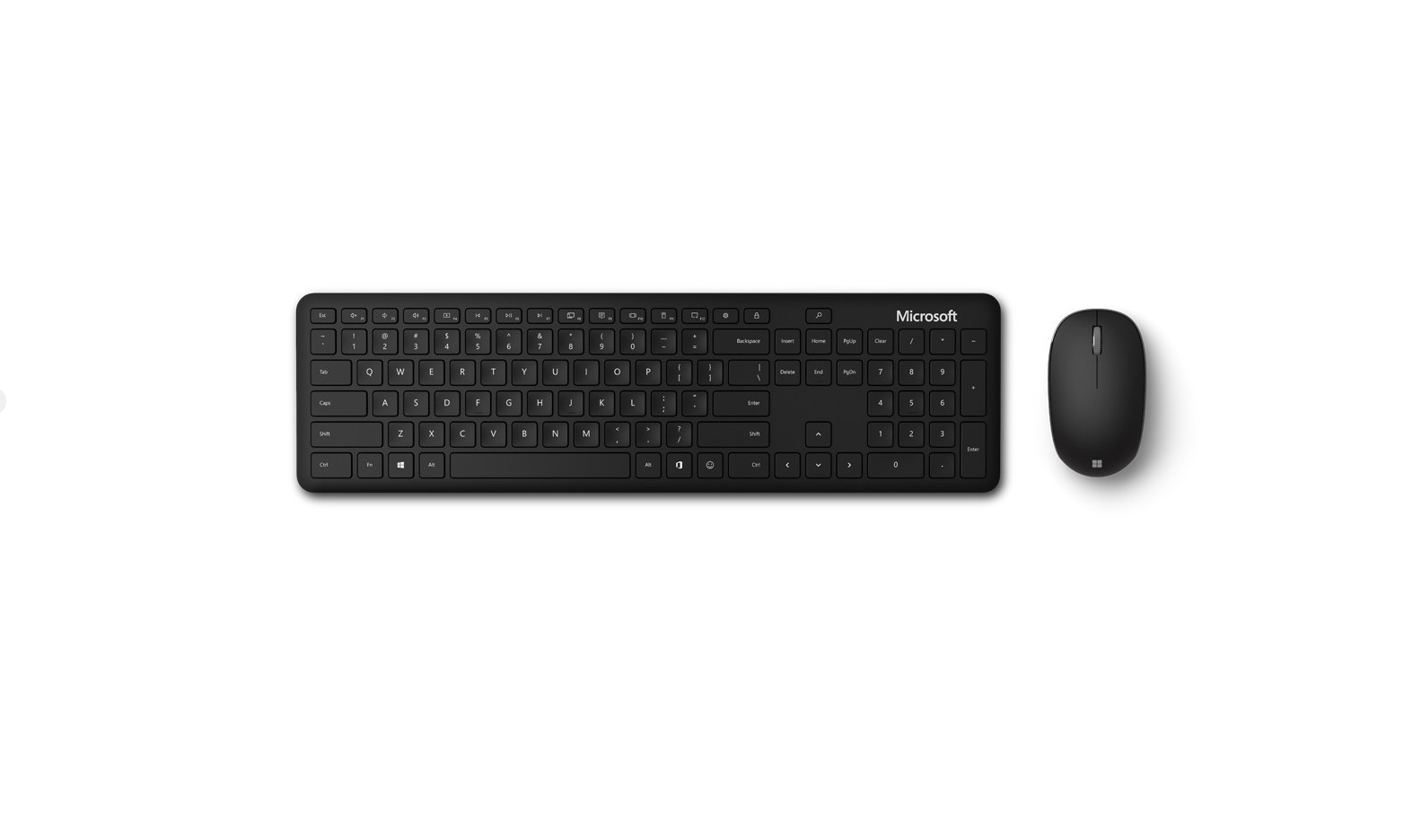 Microsoft Desktop Bluetooth Maus + Tastatur Set kabellos 1000dpi QWERTZ