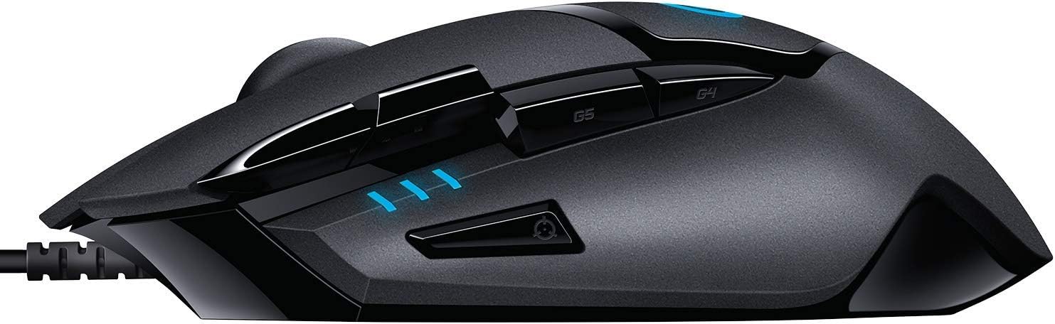 Logitech G402 HYPERION FURY Gaming-Maus - 8 belegbare Tasten - max. 4000 DPI