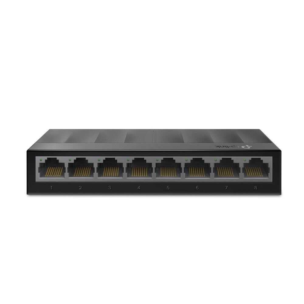 TP-Link LS1008G 8-Port Desktop Switch (8 x Gigabit Auto-Negotiation RJ45 Ports, IEEE 802.3x, Plug and Play)