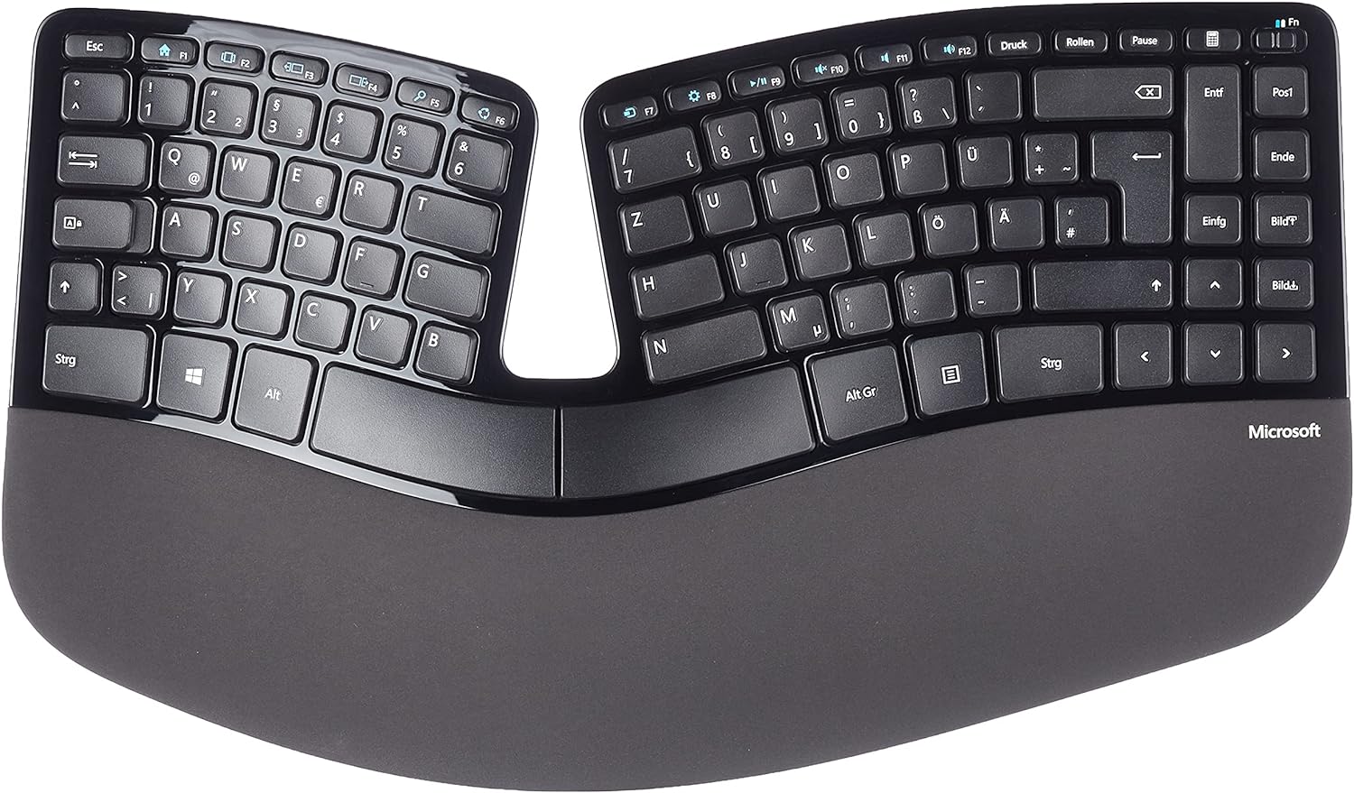 Microsoft Ergonomische Tastatur Sculpt (QWERTZ-Layout) Schwarz