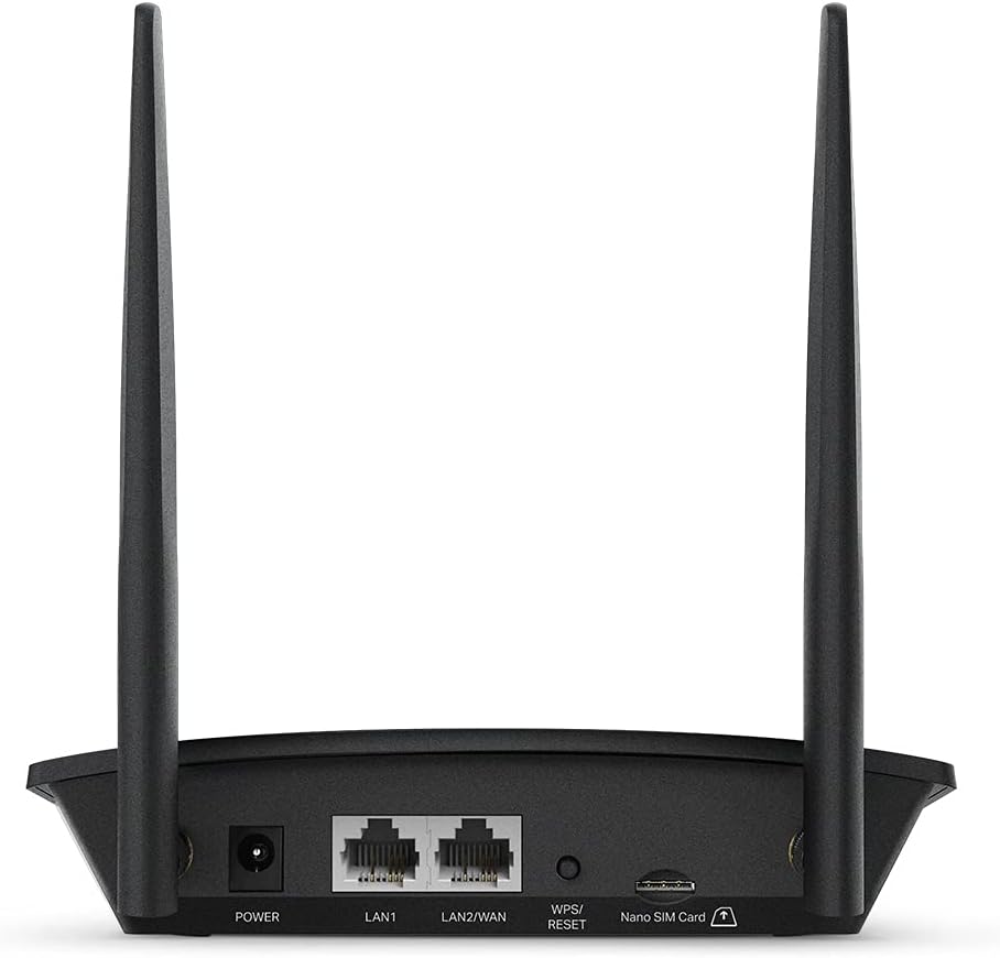 TP-Link 4G LTE Router 150 Mbit/s Wifi N 300 Mbit/s TL-MR100, 4G-Modem