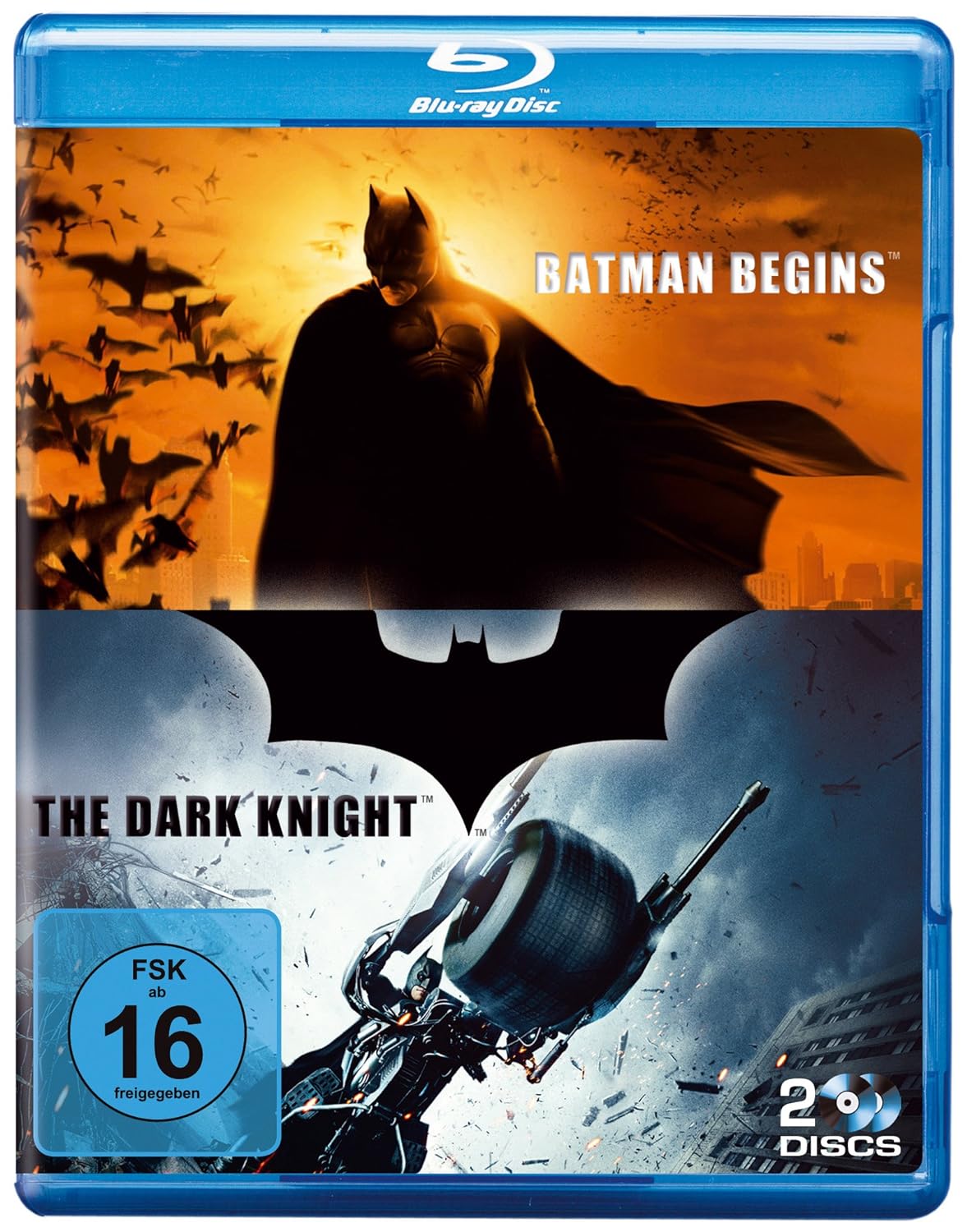 The Dark Knight & Batman Begins (2 Discs) (Blu-ray)