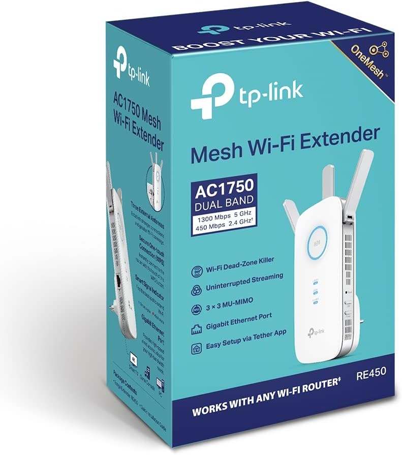TP-Link RE455 Dualband Gigabit WLAN Repeater